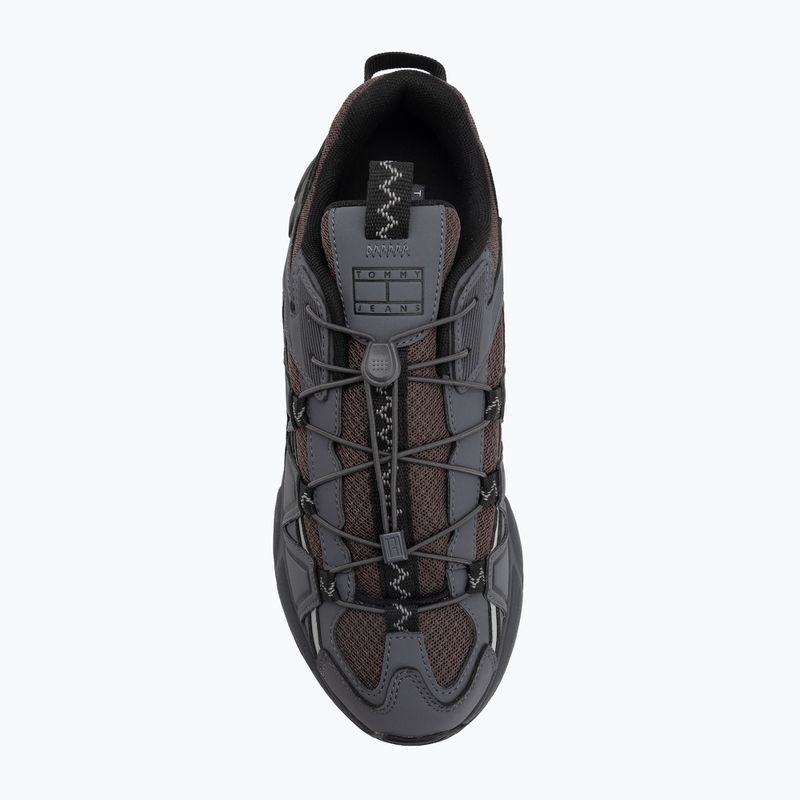 Încălțăminte pentru bărbați Tommy Jeans Outdoor Runner washed black/black walnut 5