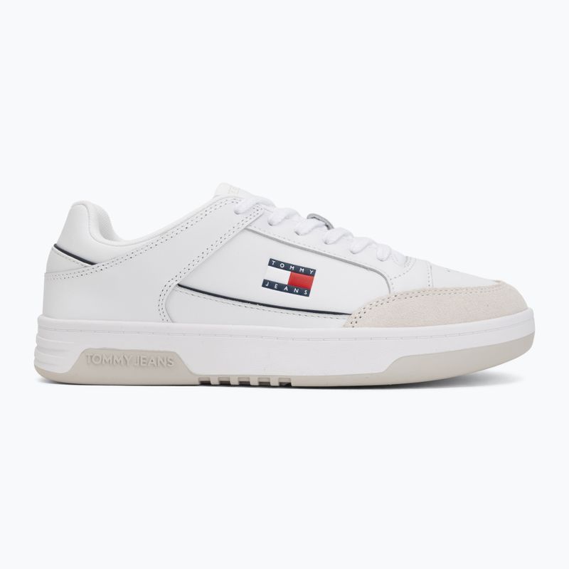 Încălțăminte pentru bărbați Tommy Jeans Cupsole Leather white 2