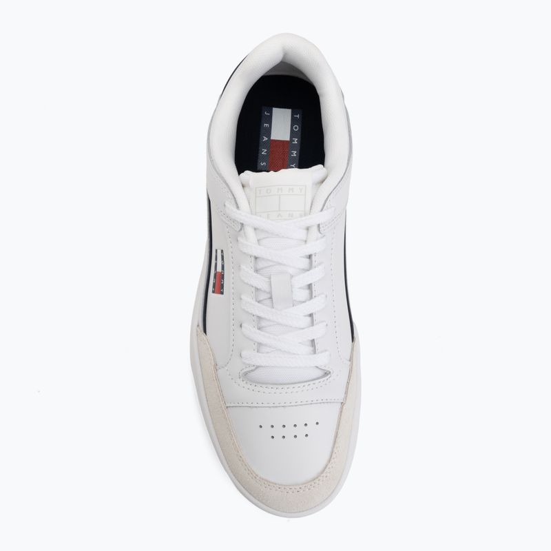 Încălțăminte pentru bărbați Tommy Jeans Cupsole Leather white 5