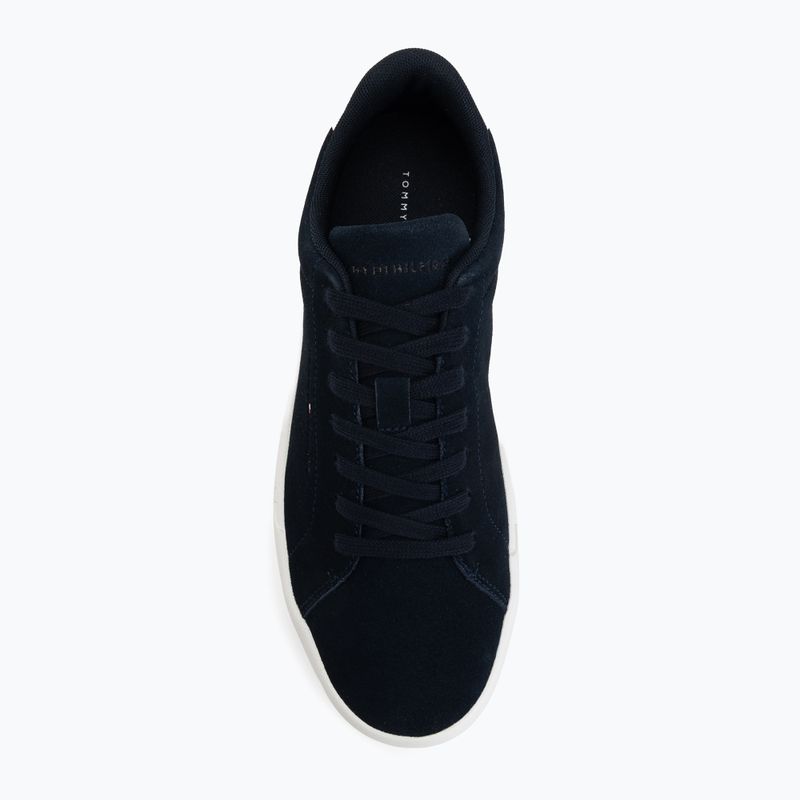 Încălțăminte pentru bărbați Tommy Hilfiger Court Core Suede desert sky 5