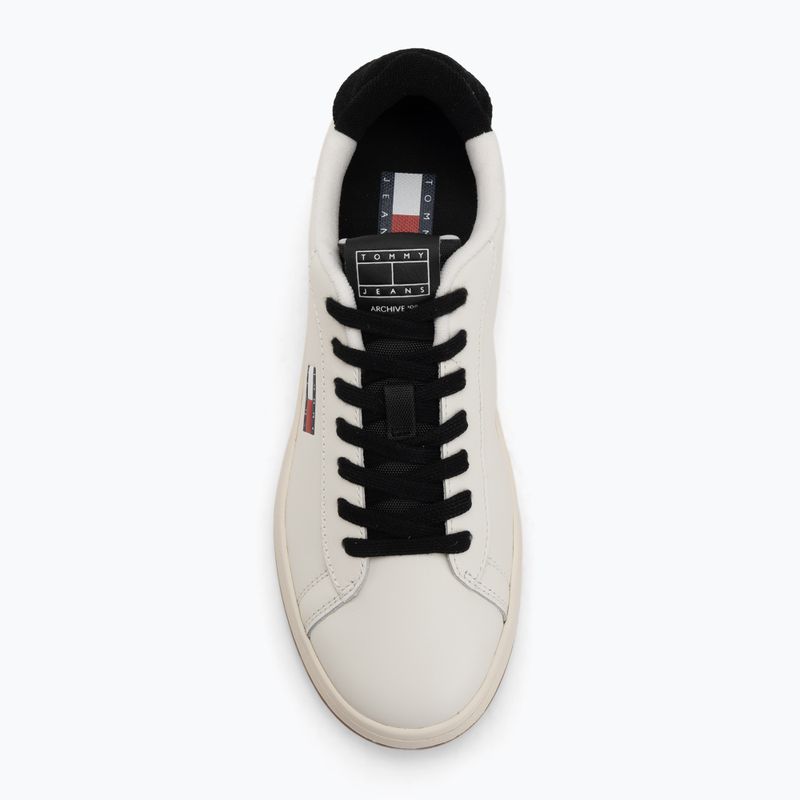 Încălțăminte pentru femei Tommy Jeans Archive Court ivory/black 5