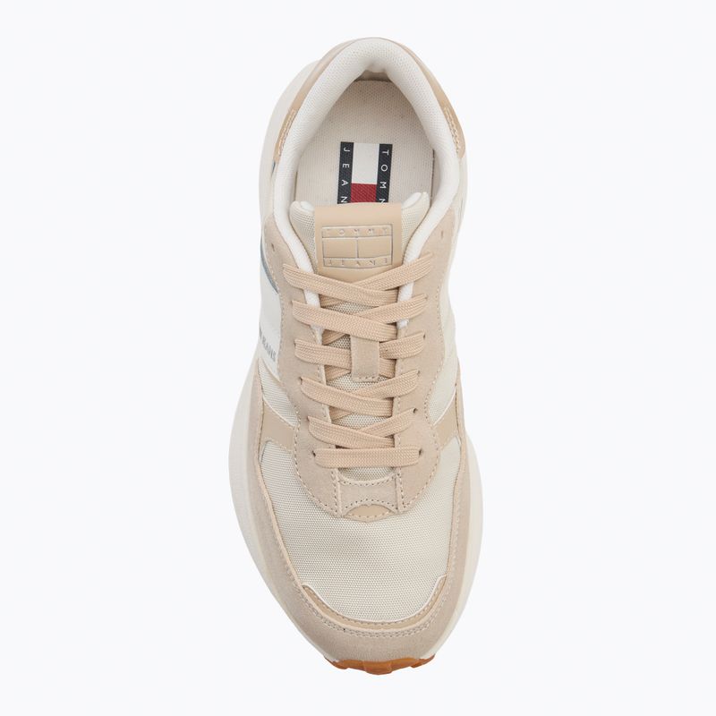 Încălțăminte pentru femei  Tommy Jeans Cleated Runner white clay 5