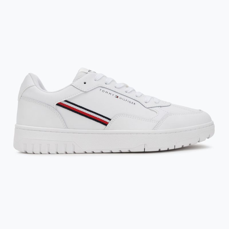 Încălțăminte pentru bărbați Tommy Hilfiger Basket Core Stripes white 2