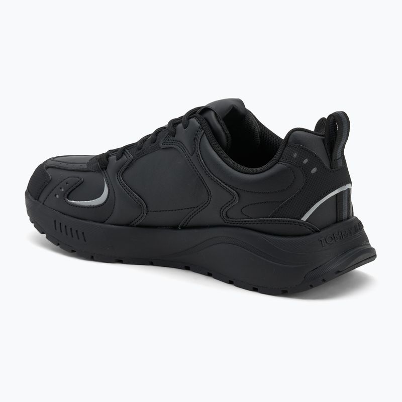 Încălțăminte pentru bărbați Tommy Jeans Runner Leather black 3
