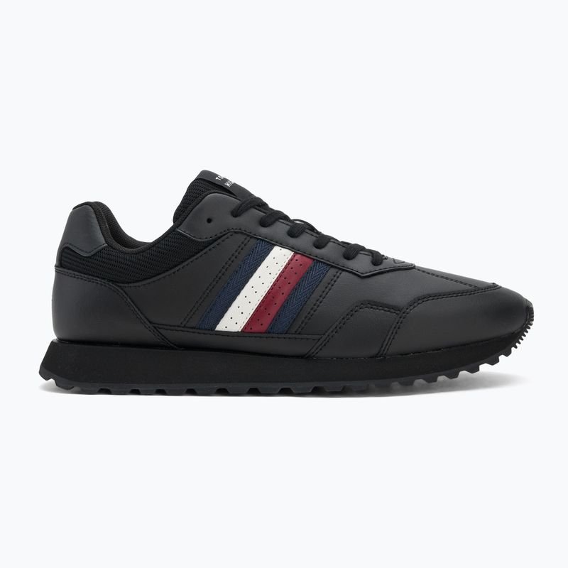 Încălțăminte pentru bărbați Tommy Hilfiger New Runner Eva Lth Stripes black 2