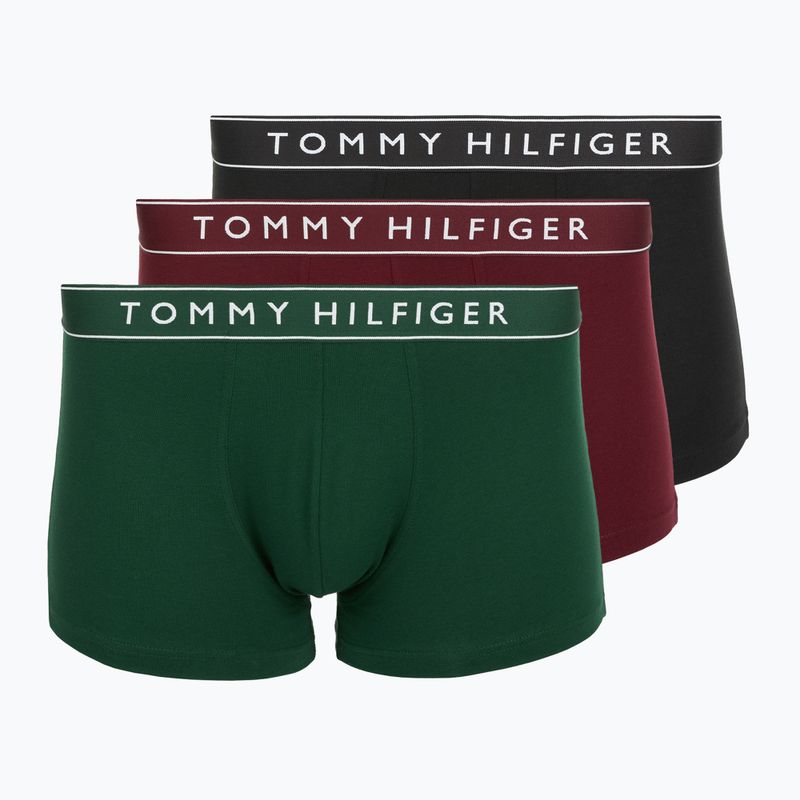 Boxeri Tommy Hilfiger UM0UM03520 Trunk 3 perechi orange green/deep red/black