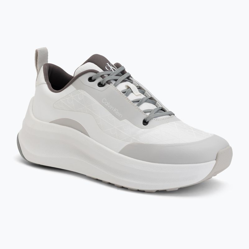 Încălțăminte pentru femei Calvin Klein Chunky Runner Laceup Mix Aop white/granite road/granite gray