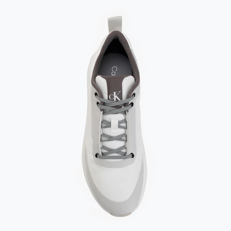 Încălțăminte pentru femei Calvin Klein Chunky Runner Laceup Mix Aop white/granite road/granite gray 5