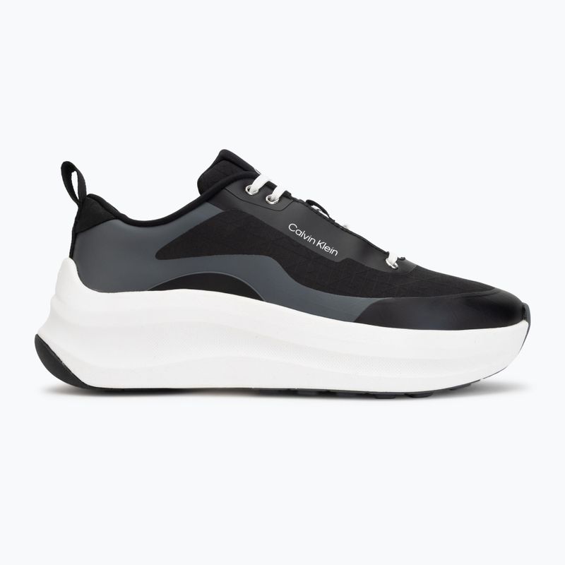 Încălțăminte pentru femei Calvin Klein YW0YW02077 Chunky Runner Laceup Mix Aop black/coal 2