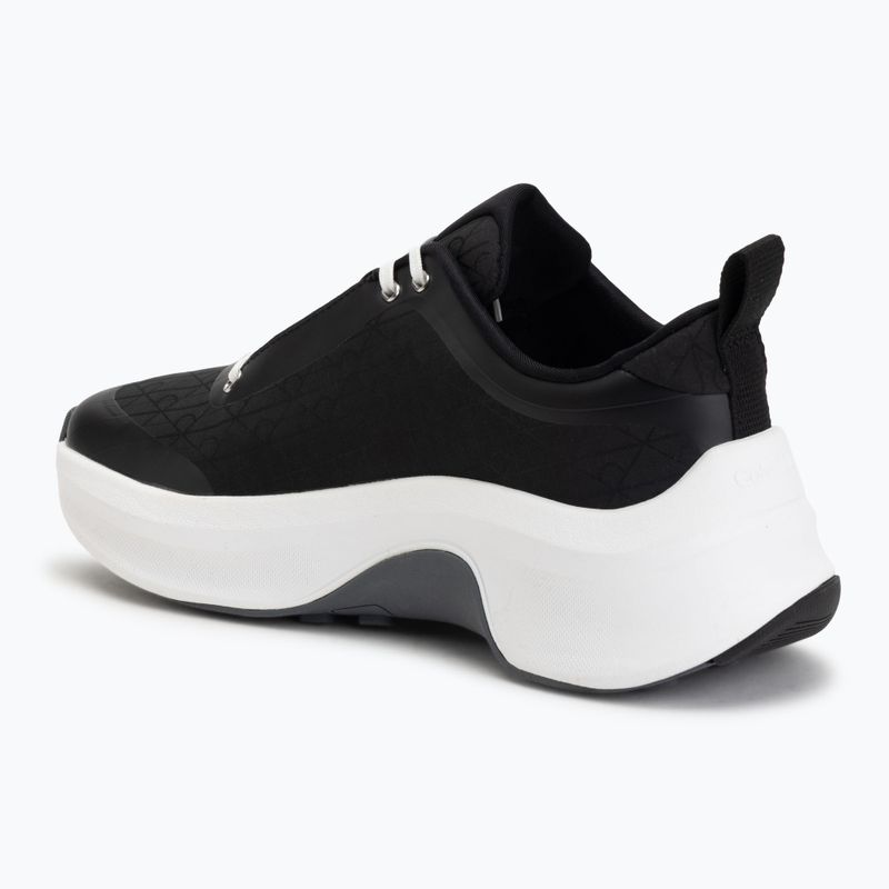 Încălțăminte pentru femei Calvin Klein YW0YW02077 Chunky Runner Laceup Mix Aop black/coal 3