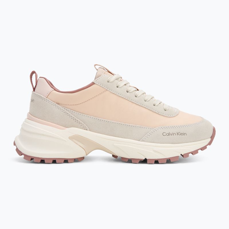 Încălțăminte pentru femei Calvin Klein YW0YW02075 Hike Runner Mg Nylon Mix whisper pink/dark ecru/dusty rose 2
