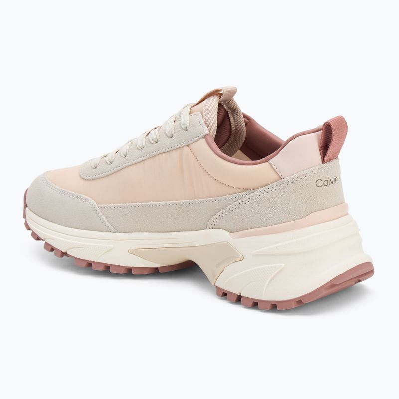 Încălțăminte pentru femei Calvin Klein YW0YW02075 Hike Runner Mg Nylon Mix whisper pink/dark ecru/dusty rose 3