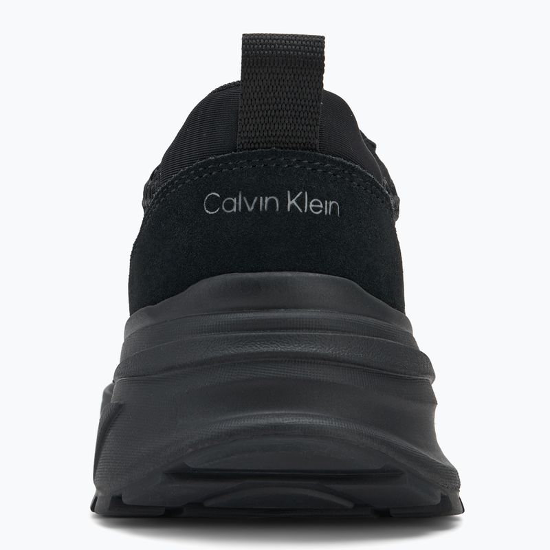 Încălțăminte pentru femei Calvin Klein YW0YW02030 Hike Runner Lace Up Techmix triple black 6