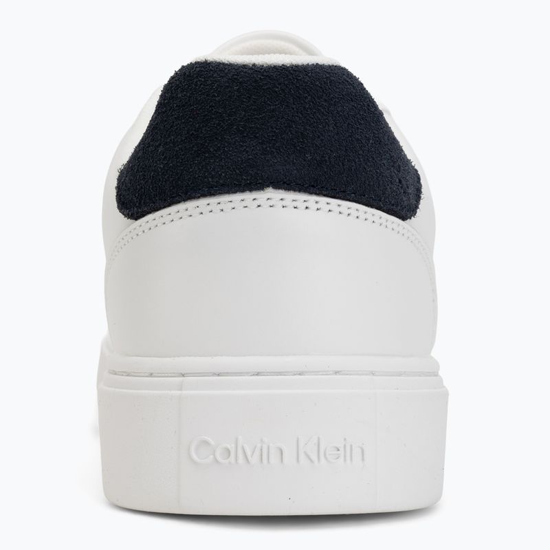 Încălțăminte pentru bărbați Calvin Klein YM0YM01435 Classic Cupsole Laceup Leather bright white/navy 6