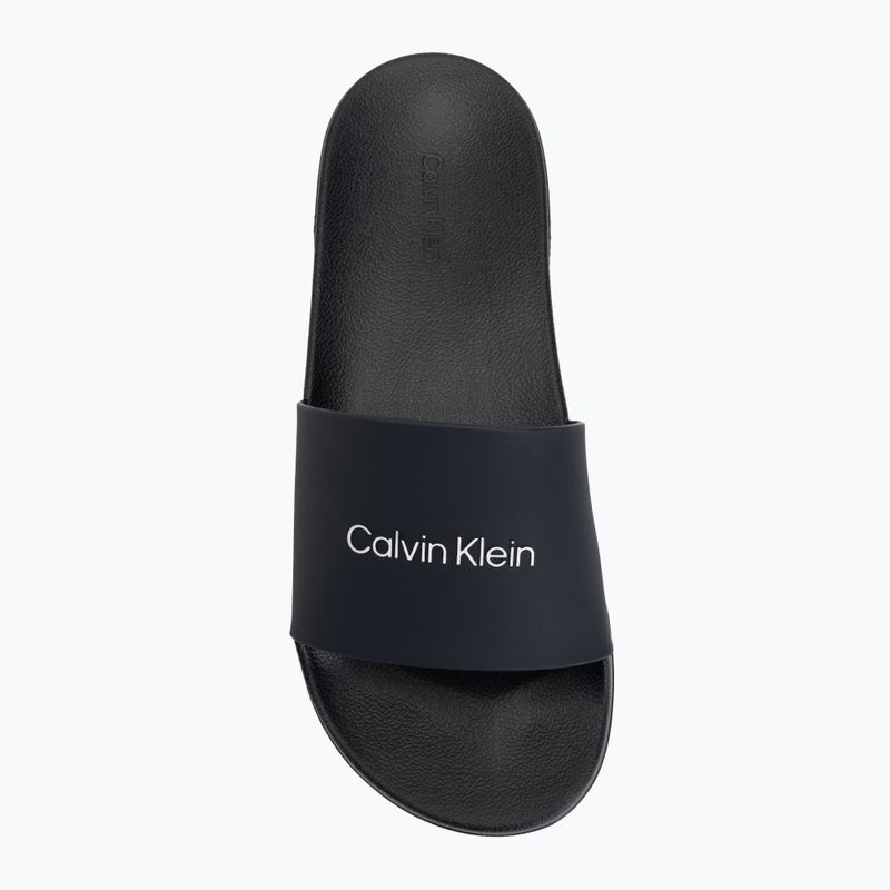 Șlapi pentru bărbați Calvin Klein HM0HM02107 EssMonobrand black/ck navy 5