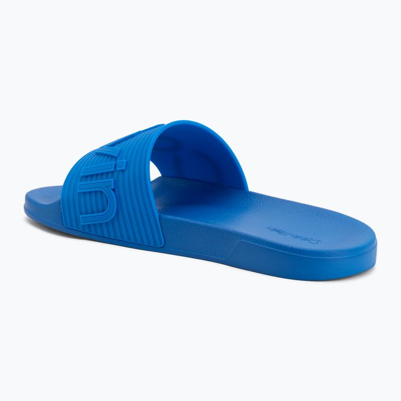 Șlapi pentru bărbați Calvin Klein HM0HM02113 Ess Texture lapis blue 3