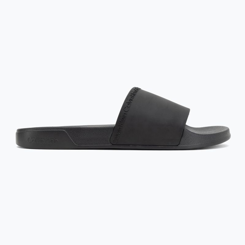 Șlapi pentru bărbați Calvin Klein HM0HM02108 Ess Institutional Cv triple black 2