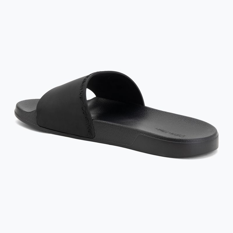 Șlapi pentru bărbați Calvin Klein HM0HM02108 Ess Institutional Cv triple black 3