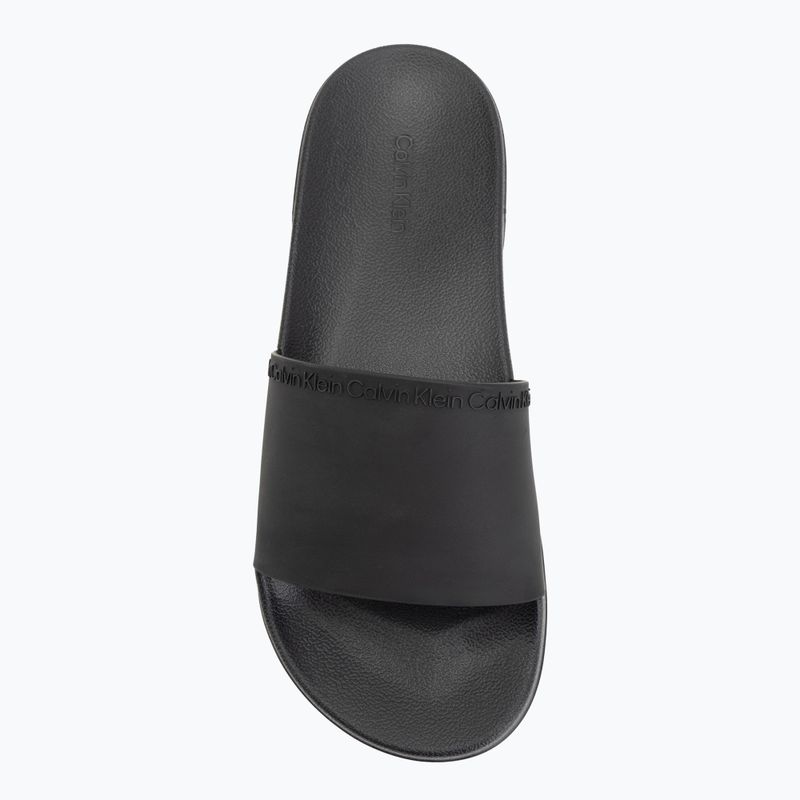 Șlapi pentru bărbați Calvin Klein HM0HM02108 Ess Institutional Cv triple black 5