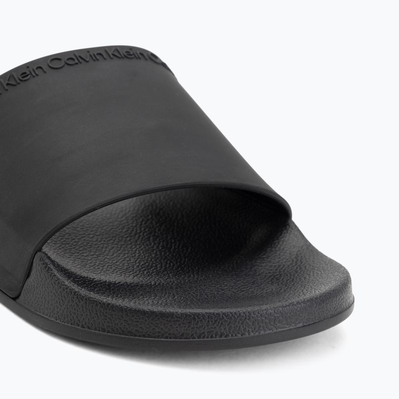 Șlapi pentru bărbați Calvin Klein HM0HM02108 Ess Institutional Cv triple black 7
