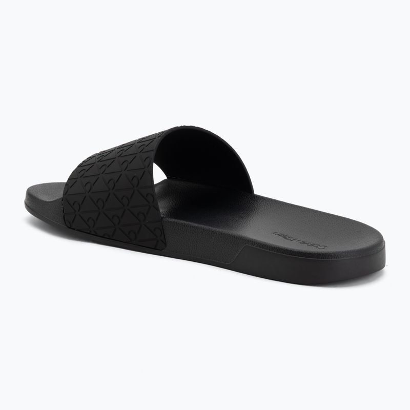 Șlapi pentru bărbați Calvin Klein HM0HM02110 Ess triple black mono 3
