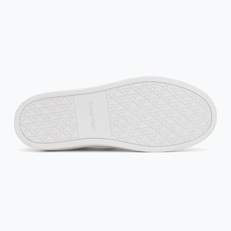 Încălțăminte pentru bărbați Calvin Klein HM0HM02237 Classic Cups Lace Leather EMB Tongue bright white/black 4
