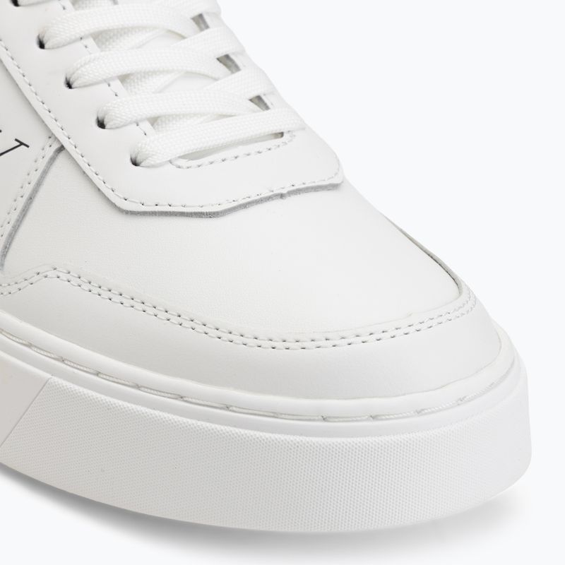 Încălțăminte pentru bărbați Calvin Klein HM0HM02237 Classic Cups Lace Leather EMB Tongue bright white/black 7