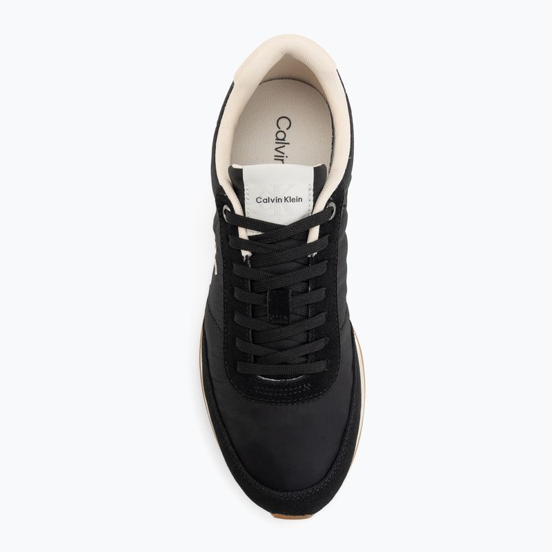 Încălțăminte pentru bărbați Calvin Klein YM0YM01361 Retro Runner Ess Mix Mat black/light cashew 5