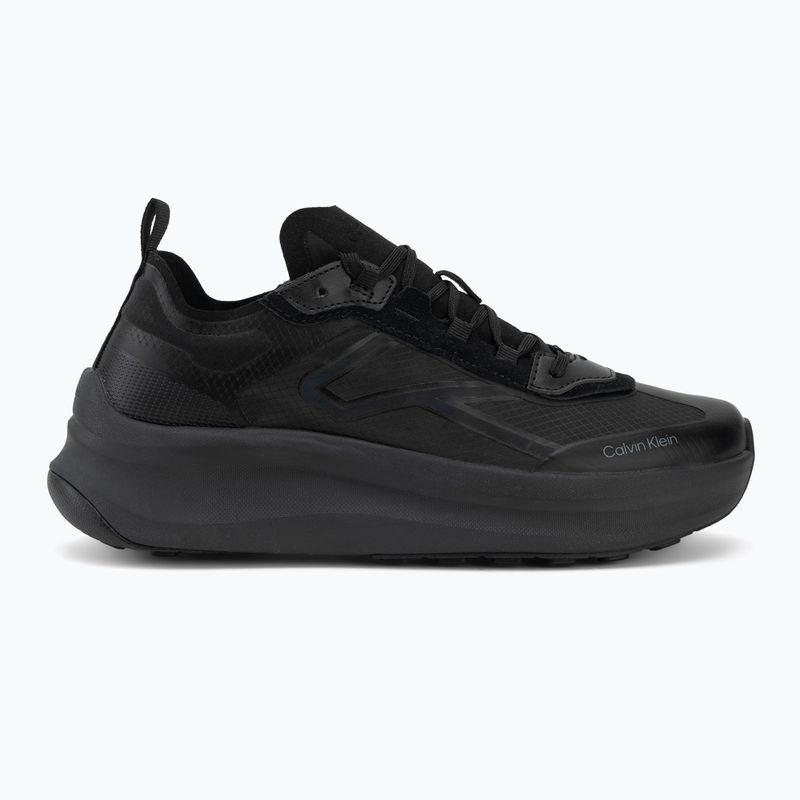 Încălțăminte pentru bărbați Calvin Klein HM0HM02160 Chunky Run Laceup Ck Stripe triple black 2