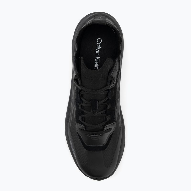 Încălțăminte pentru bărbați Calvin Klein HM0HM02160 Chunky Run Laceup Ck Stripe triple black 5