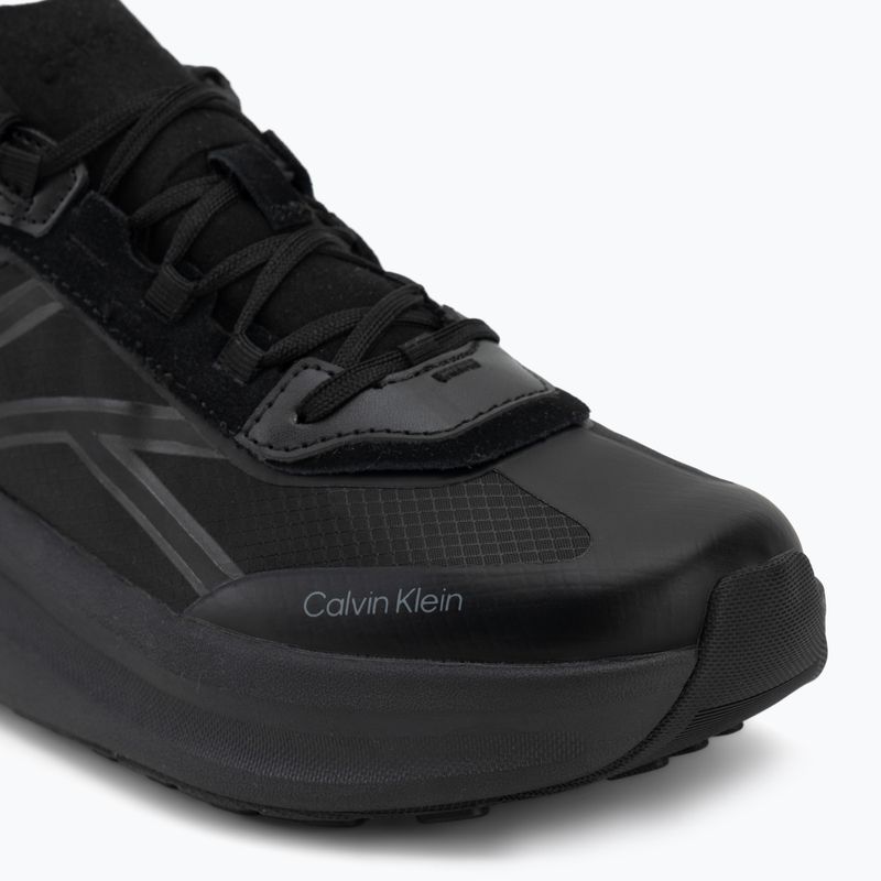 Încălțăminte pentru bărbați Calvin Klein HM0HM02160 Chunky Run Laceup Ck Stripe triple black 7