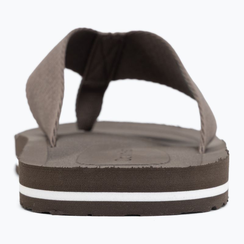 Șlapi pentru bărbați Calvin Klein HM0HM02106 City Thong morel 6