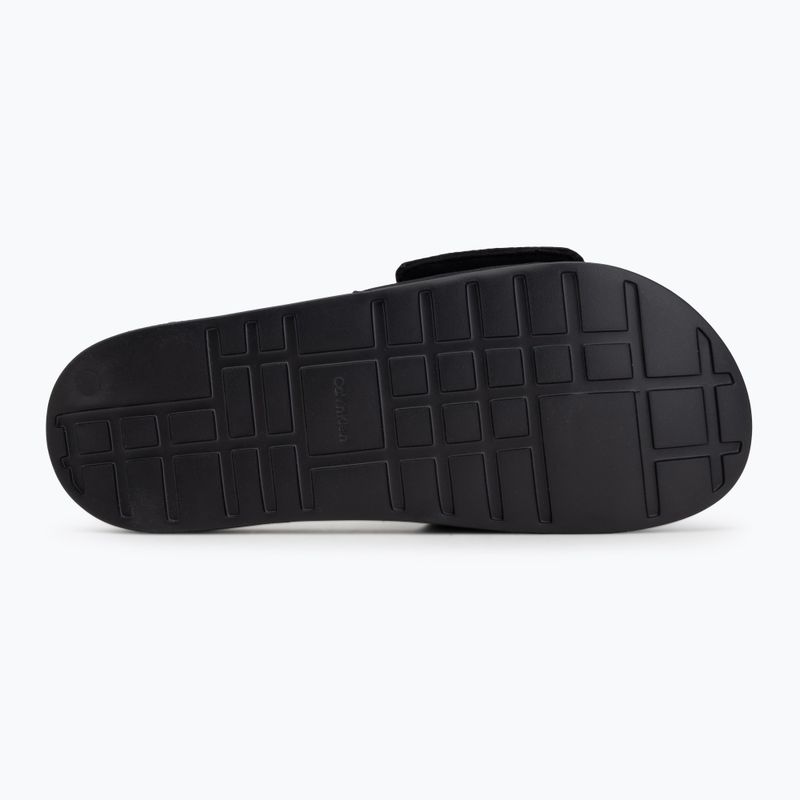 Șlapi pentru bărbați Calvin Klein HM0HM02115 Ess Monobrand triple black 4