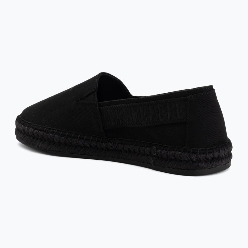 Espadrile pentru bărbați Calvin Klein HM0HM02075 Webbing triple black 3