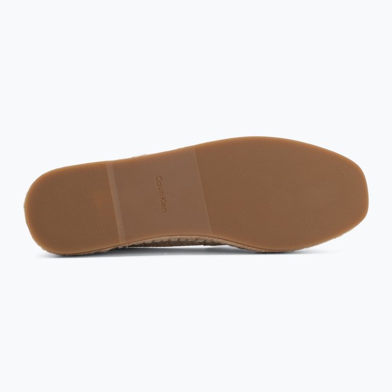 Espadrile pentru bărbați Calvin Klein HM0HM02075 Webbing oatmeal 4