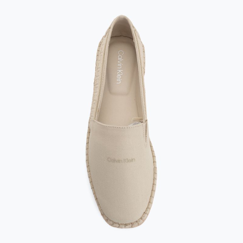 Espadrile pentru bărbați Calvin Klein HM0HM02075 Webbing oatmeal 5