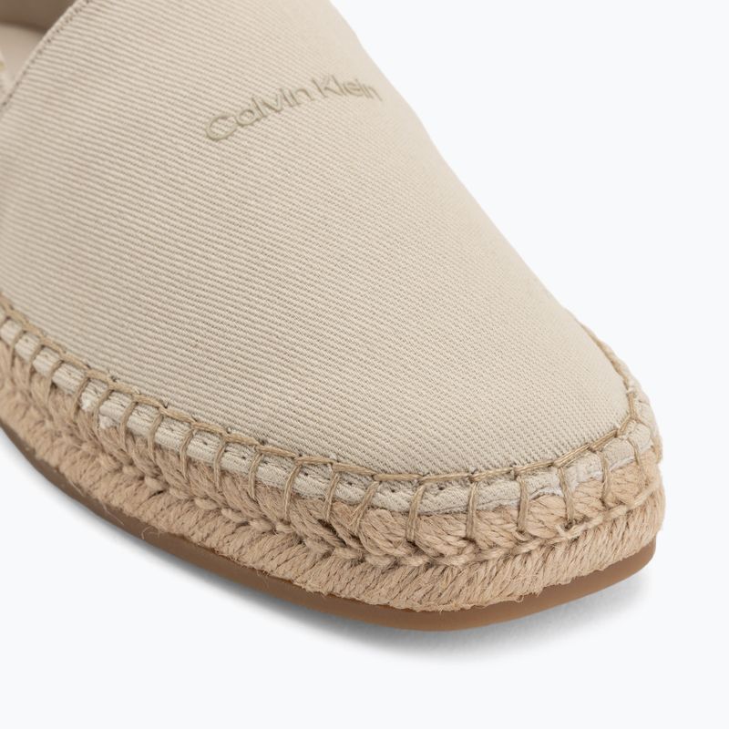 Espadrile pentru bărbați Calvin Klein HM0HM02075 Webbing oatmeal 7