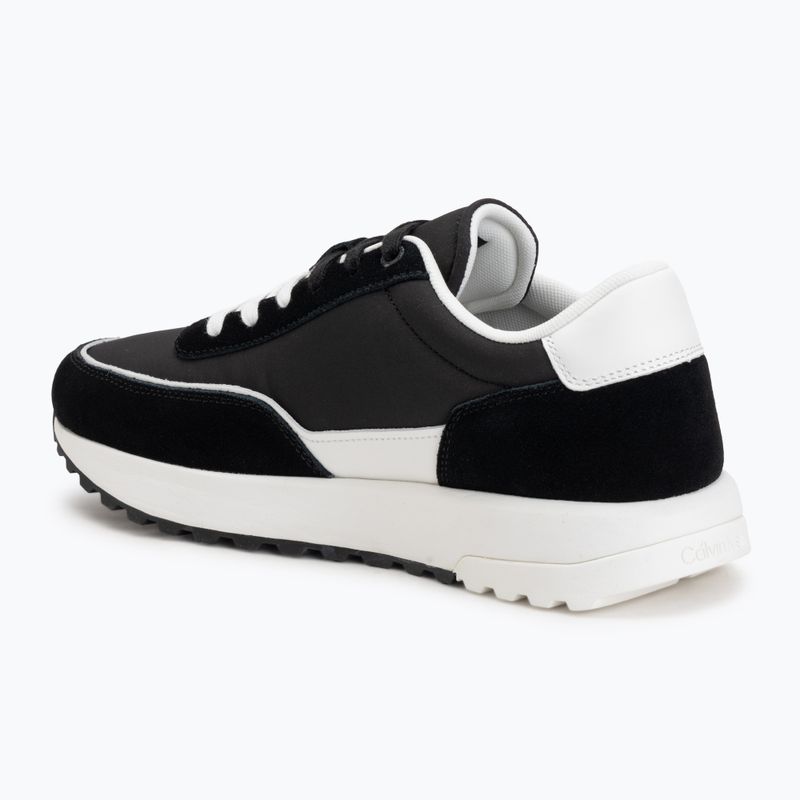 Încălțăminte pentru bărbați Calvin Klein HM0HM02144 City Runner Laceup Nylon Mix black/bright white 3