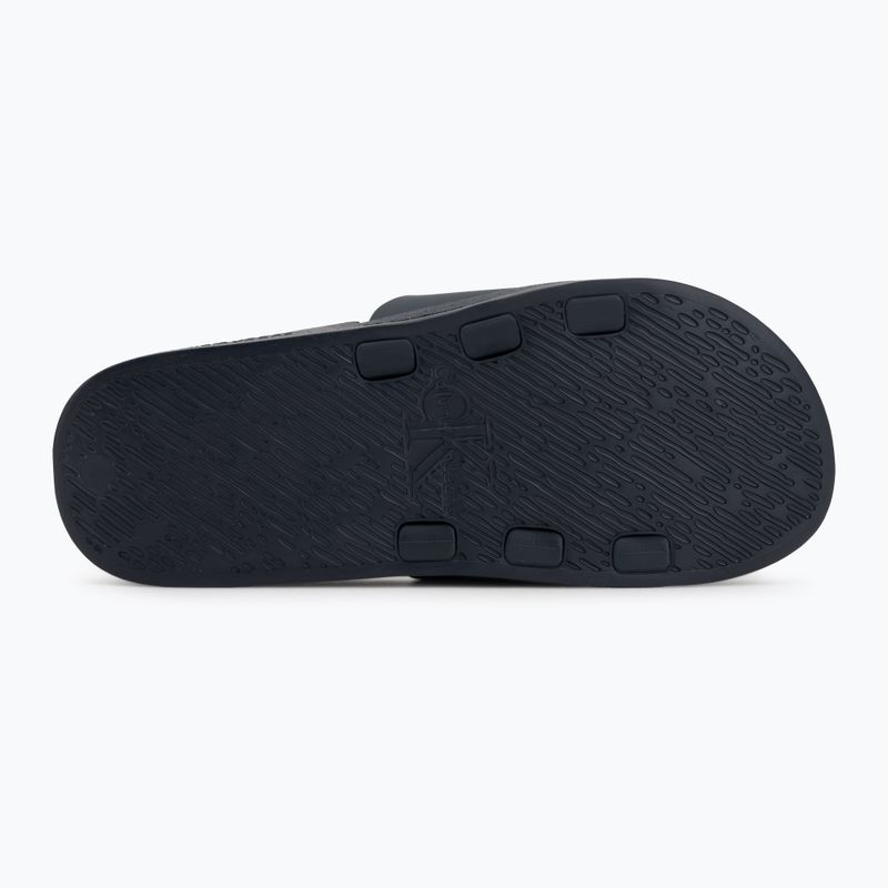 Șlapi pentru bărbați Calvin Klein HM0HM02229 Ess Rubber Neoprene ck navy 4