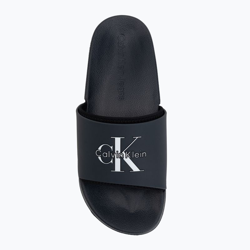 Șlapi pentru bărbați Calvin Klein HM0HM02229 Ess Rubber Neoprene ck navy 5