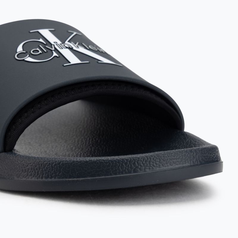 Șlapi pentru bărbați Calvin Klein HM0HM02229 Ess Rubber Neoprene ck navy 7