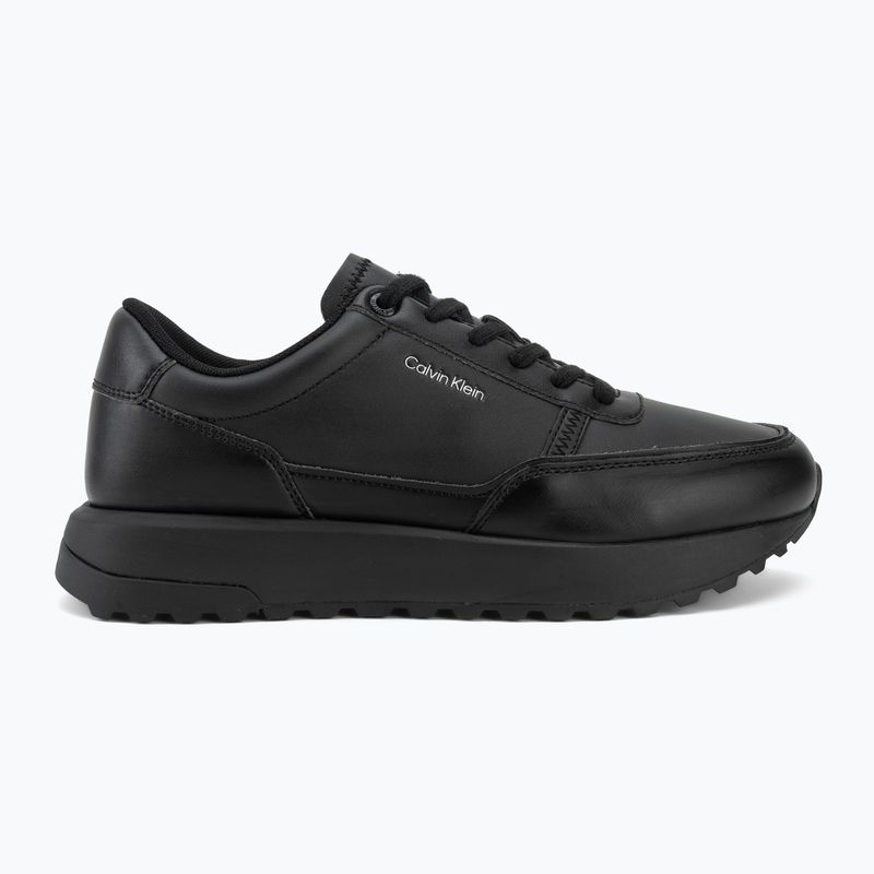Încălțăminte pentru bărbați Calvin Klein HM0HM02146 City Runner Laceup Leather triple black 2