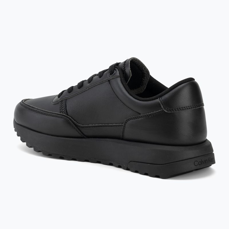 Încălțăminte pentru bărbați Calvin Klein HM0HM02146 City Runner Laceup Leather triple black 3