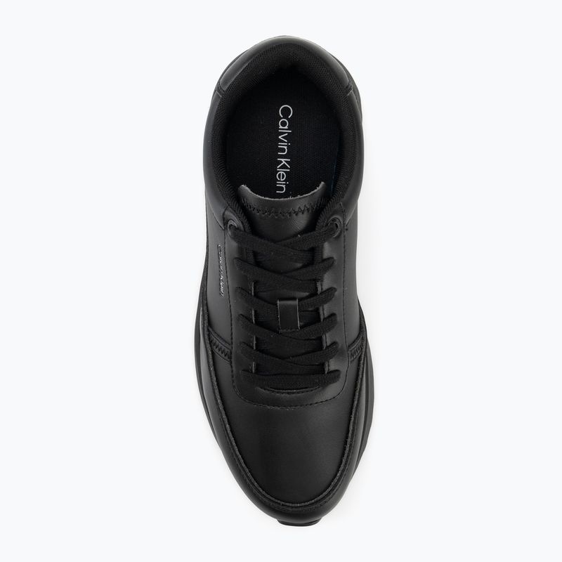 Încălțăminte pentru bărbați Calvin Klein HM0HM02146 City Runner Laceup Leather triple black 5