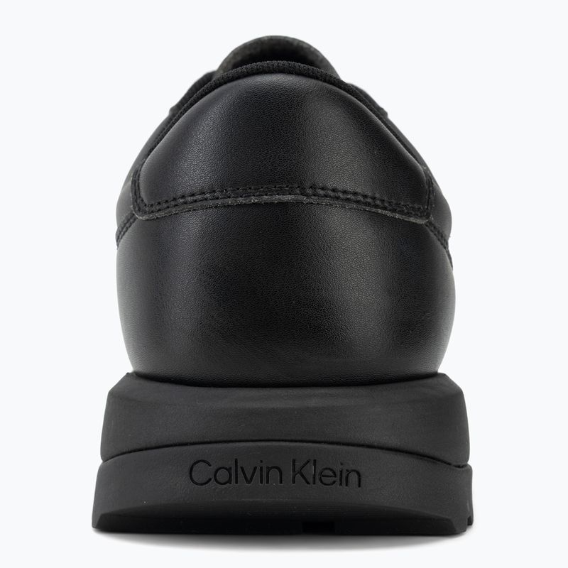 Încălțăminte pentru bărbați Calvin Klein HM0HM02146 City Runner Laceup Leather triple black 6