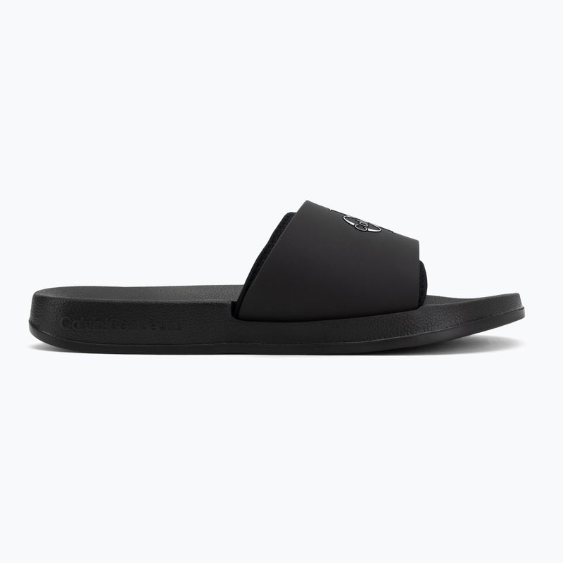 Șlapi pentru bărbați Calvin Klein HM0HM02229 Ess Rubber Neoprene triple black 2