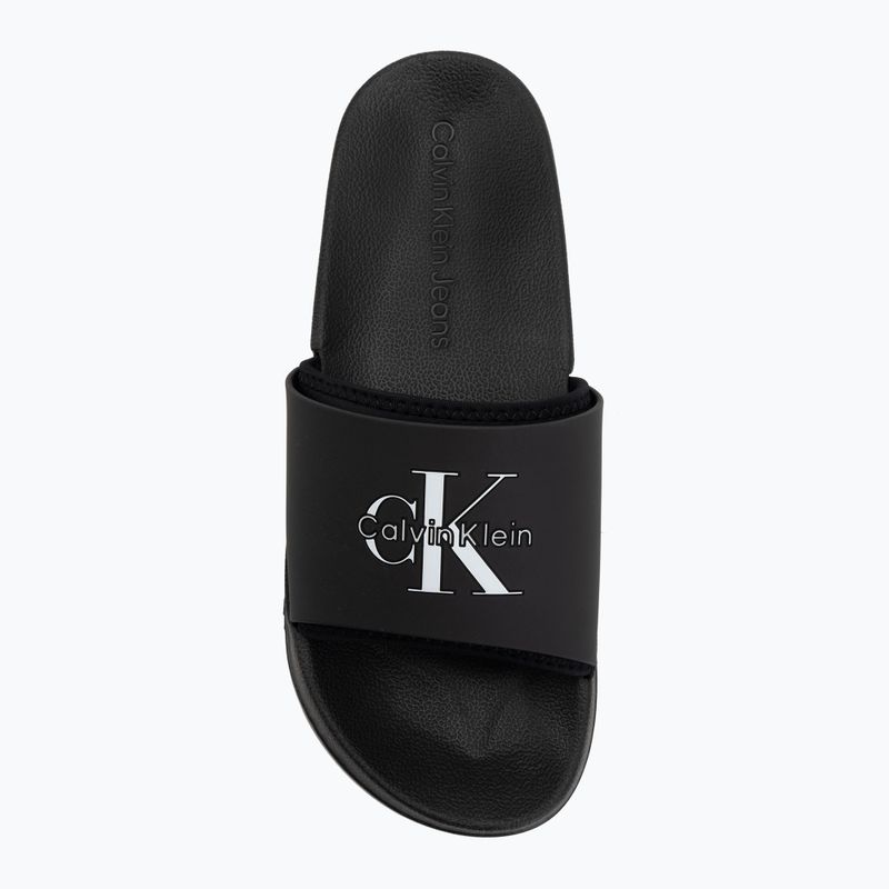 Șlapi pentru bărbați Calvin Klein HM0HM02229 Ess Rubber Neoprene triple black 5