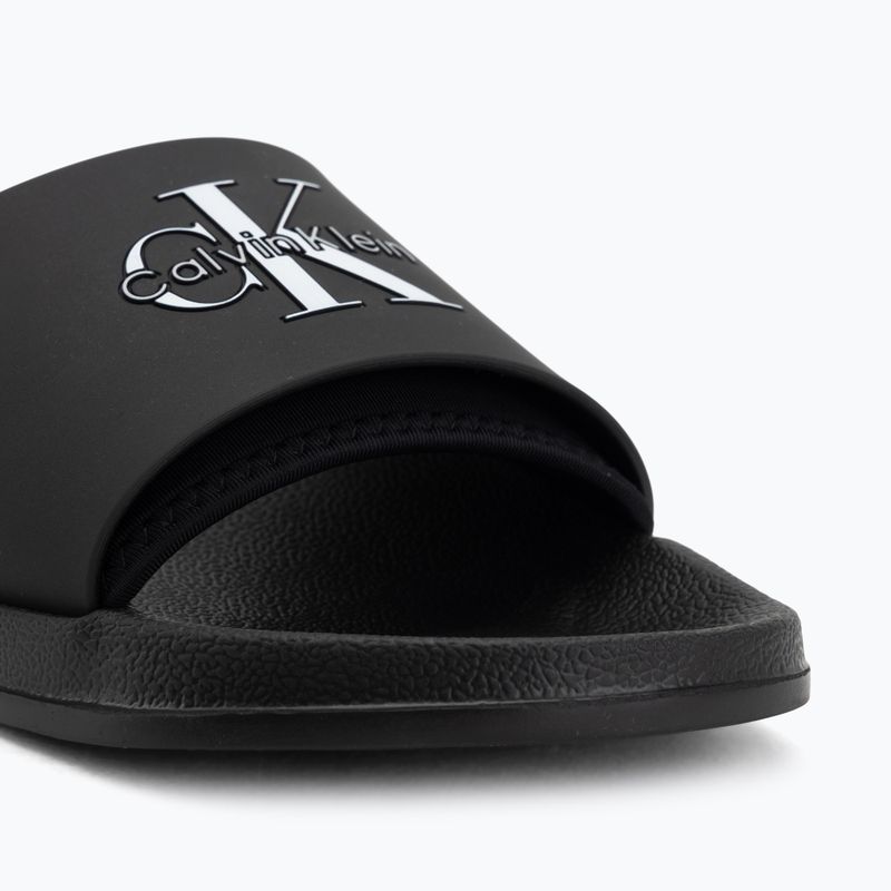 Șlapi pentru bărbați Calvin Klein HM0HM02229 Ess Rubber Neoprene triple black 7