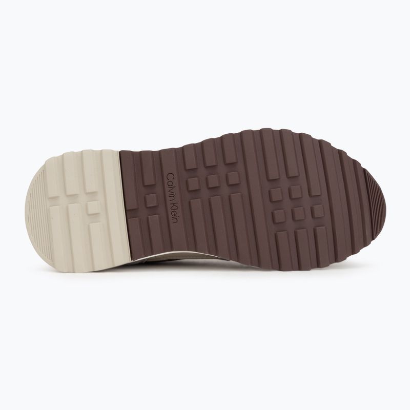 Încălțăminte pentru bărbați Calvin Klein HM0HM02144 City Runner Laceup Nylon Mix muddy brown/desert taupe/oatmeal 4
