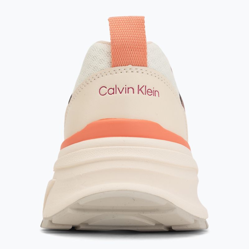 Încălțăminte pentru femei Calvin Klein HW0HW03002 Hike Run Ckstripe Mesh off white/oatmeal/dusty rose 6